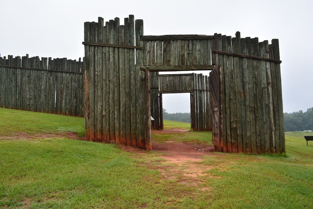 Gate at Andersonville National Historic Site