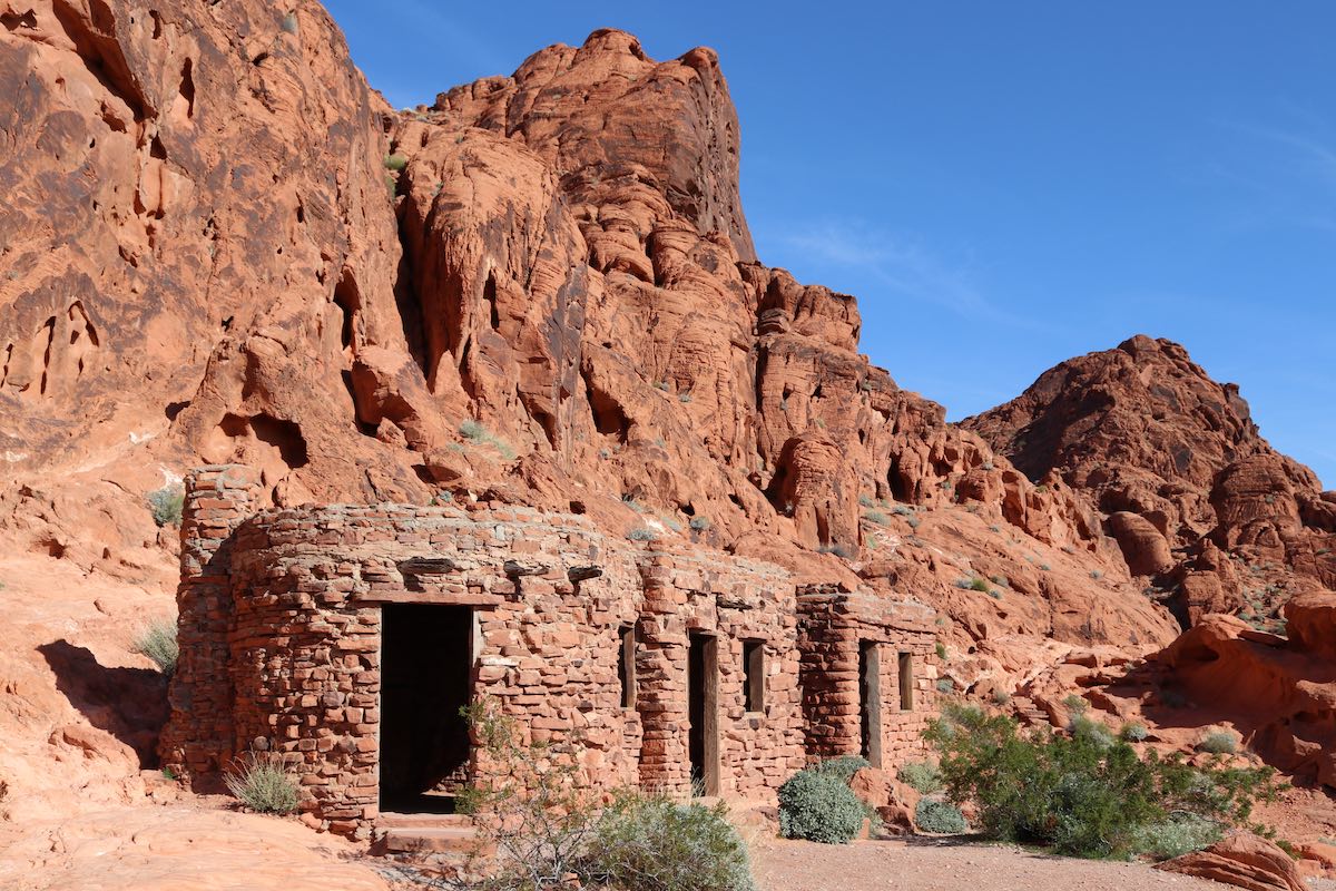 Homes in Valley of Fire State Park