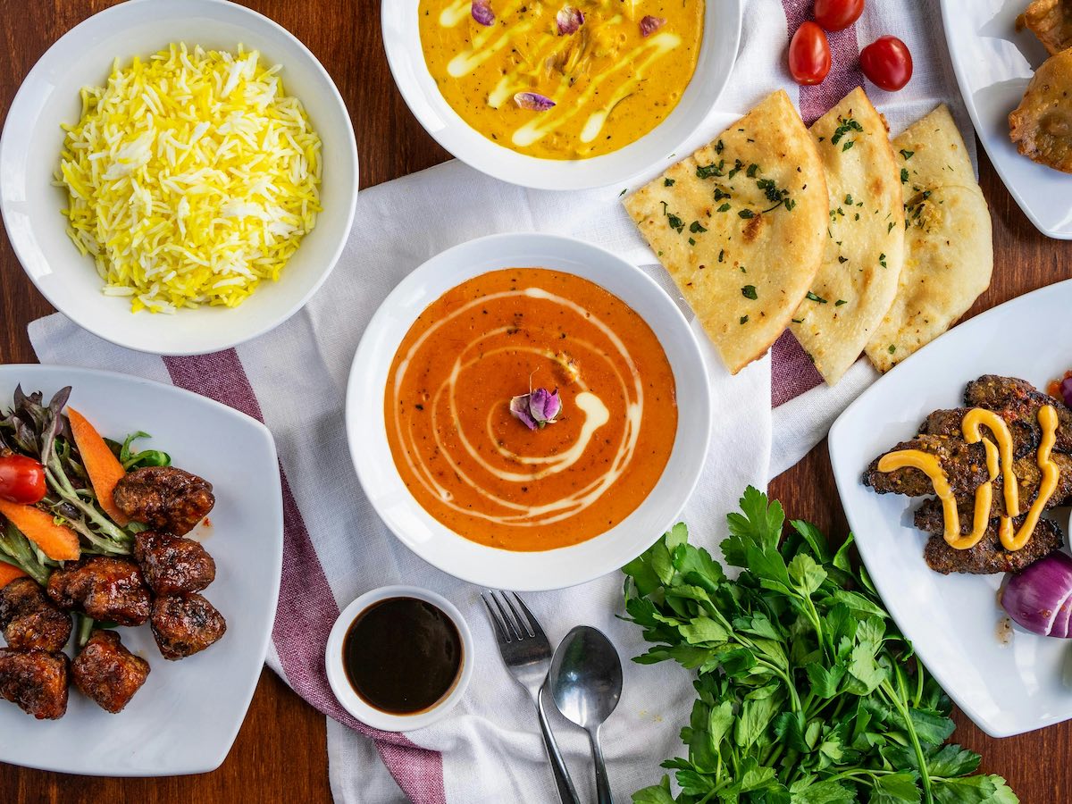 Picture of Food from above