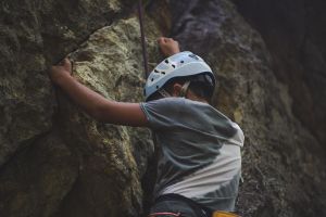 Teen Rock Climbing